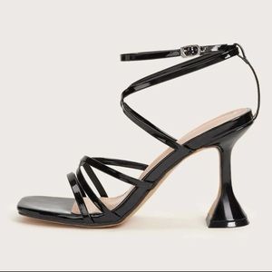 Open Top Heel Sandals
